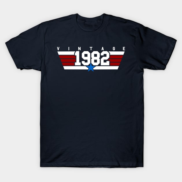 Vintage 1982 Aviator T-Shirt by Styleuniversal